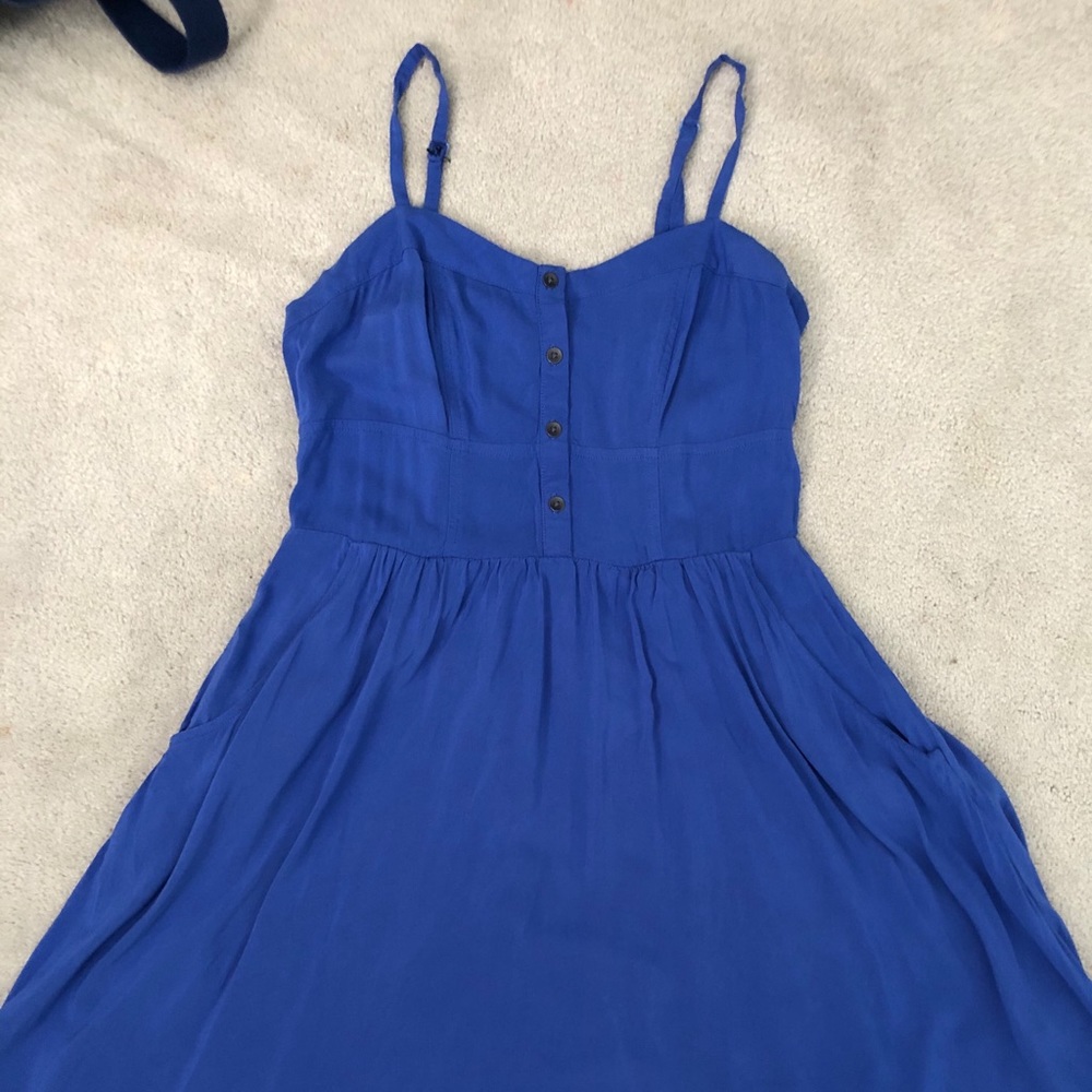 Express royal blue dress. XS